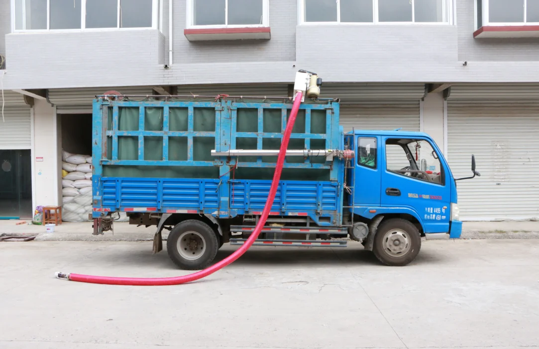 Corn Wheat Grain Suction Machine Flexible Pipe Auger Screw Conveyor Feeder Machine