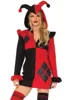 Red Black Diamond Hooded