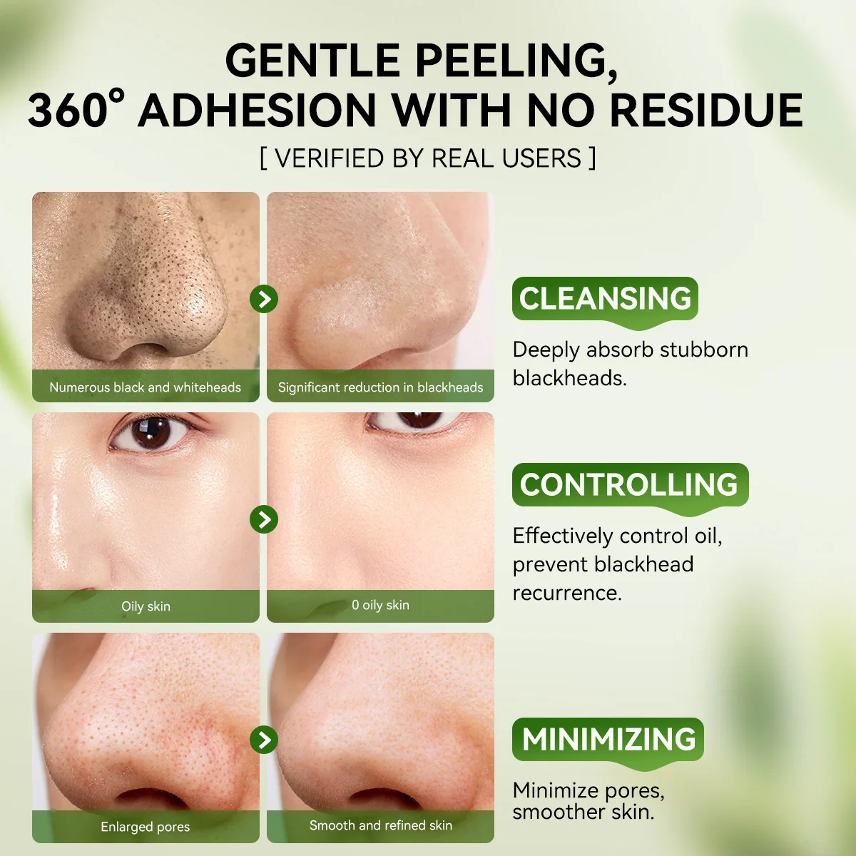 LANBENA Nose Blackhead Remover Peel Off Mask Face Cream Pore Strips Black Head Removal Mask supplier