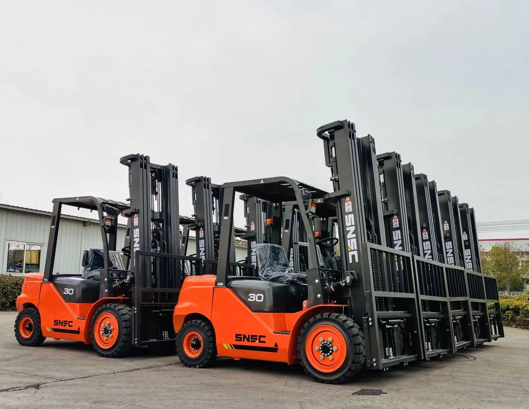 Zoomlion diesel Montacargas Forklift With Side Shift 3ton
