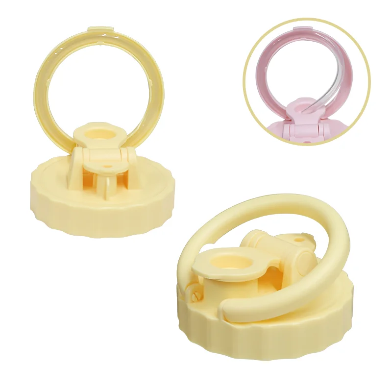 Оптовая продажа, широкий рот 86 мм, пластиковая соломенная банка, крышки для заливки носиком