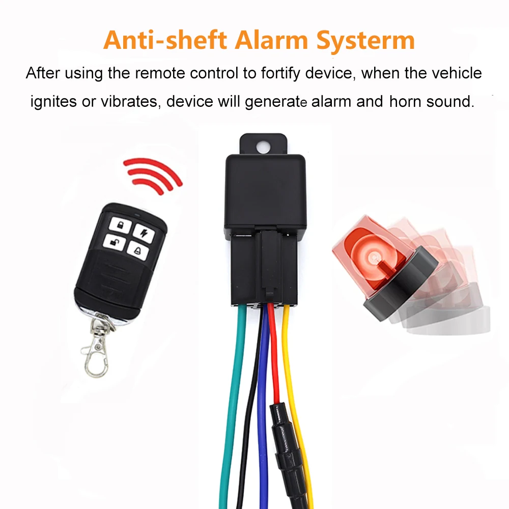 Vehicle Antitheft Gps Tracker Relay With Realtime Tracking Easy