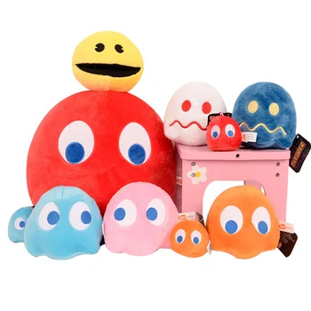 Top Selling Cartoon & Anime Game Peripherals Pac Man Stuffed Plush Toy ...