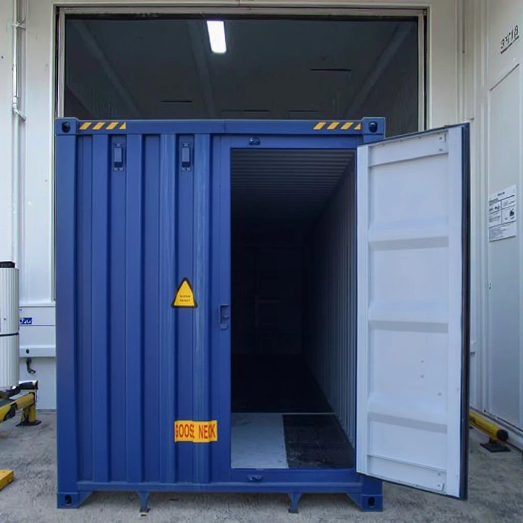 20' Shipping Container Transport Box for Storage and Cargo Used and ...