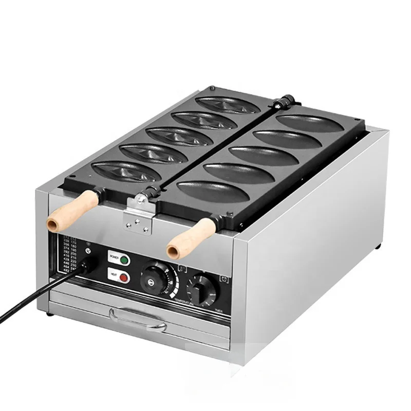TEBAK Factory Ice Cream Hamburger Waffle Machine Electric UFO Burger Maker 4pcs Panini Press Sandwich Maker Taiyaki Machine
