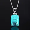 White Gold PA Blue Ribbon Chopin chain