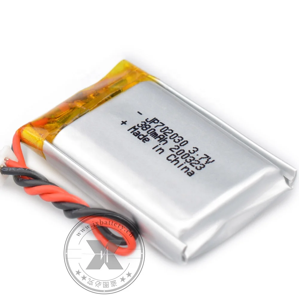 Rechargeable 702030 3.7v 380mah 300mah Lithium Polymer Battery For ...