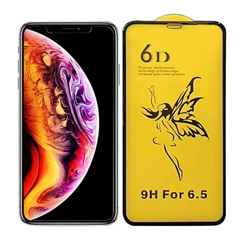 6D tempered glass film for iPhone XS MAX