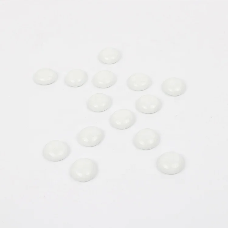 Домашний сад ваза украшение белые плоские стеклянные мраморы