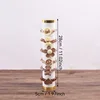 White Double Gold Head Rope Stand