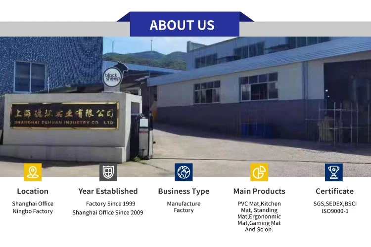 2023 Innovation Product Anti Fatigue Comfort Barber Shop Beauty Floor Mats Salon Mat Under