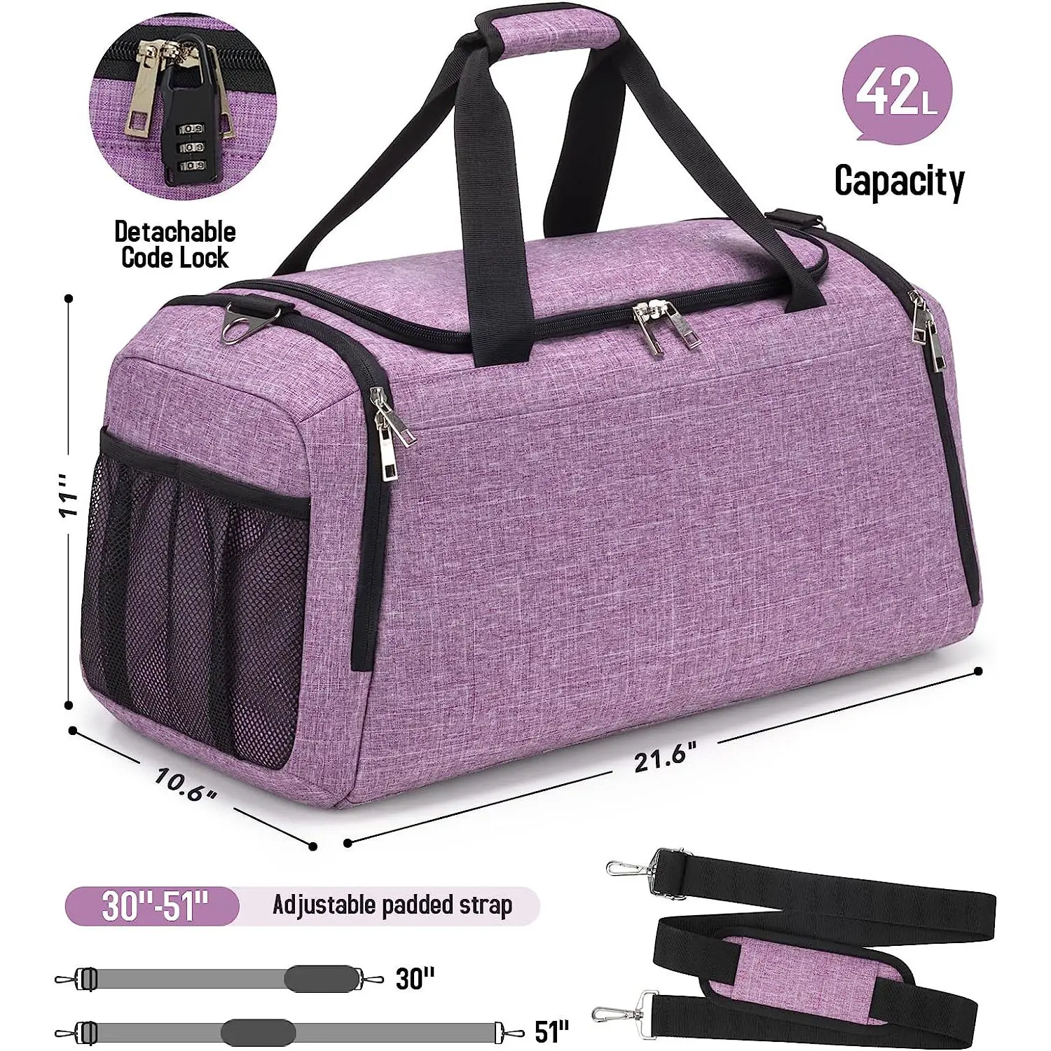 Quality Sublimation Multi Color Nylon Waterproof Martial Art Gear Equipment Kick Boxing Bag & Holdall Travel Duffel Bag