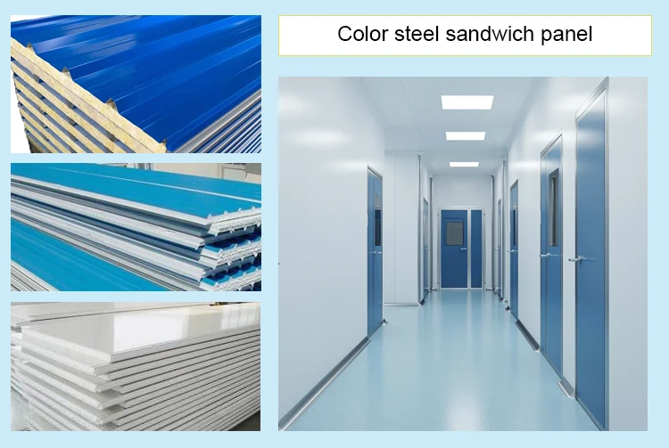 High efficient Pharmaceutical modular clean room