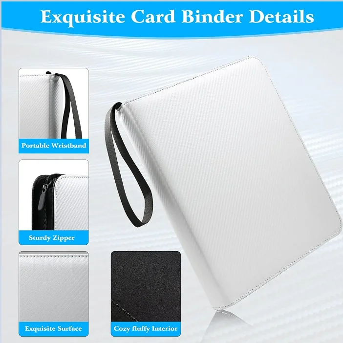 MIO 9 Pockets 450 Card Tcg Mtg Ccg Yugioh Zipper Pu Leather Postcard Storage Book Binder Card Binders Collectible Card Album| Alibaba.com MIO 9 Pockets 450 Card Tcg Mtg Ccg Yugioh Zipper Pu Leather Postcard Storage Book Binder Card Binders Collectible Card Album| Alibaba.com