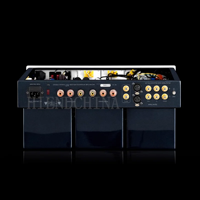 Q-019 MUZISHAREX7統合真空管アンプKT88x4AB1プッシュプルアンプ