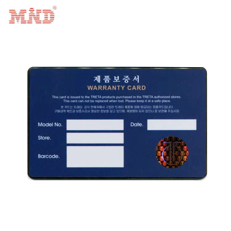 RFID Chip PVC Blank Photo Id Cards Holograms Craft Access Id Card