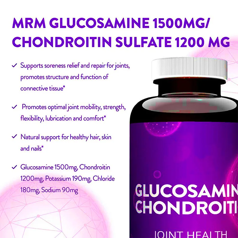 Best Joint Supplement Glucosamine Chondroitin Capsules Gummies Msm