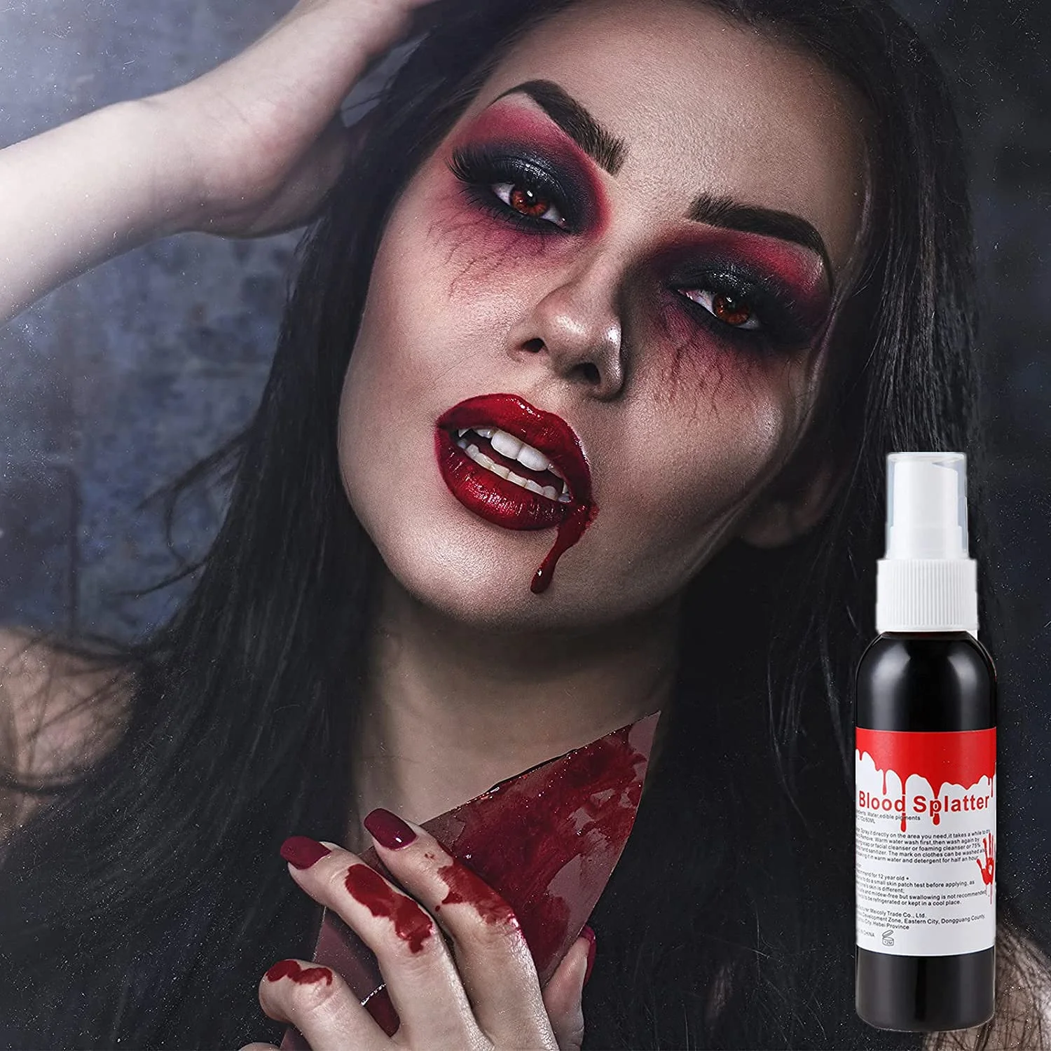 60ml Blood Spray for Halloween Realistic Blood Splatter Monster Vampire Costume Cosplay Makeup From m.alibaba.com