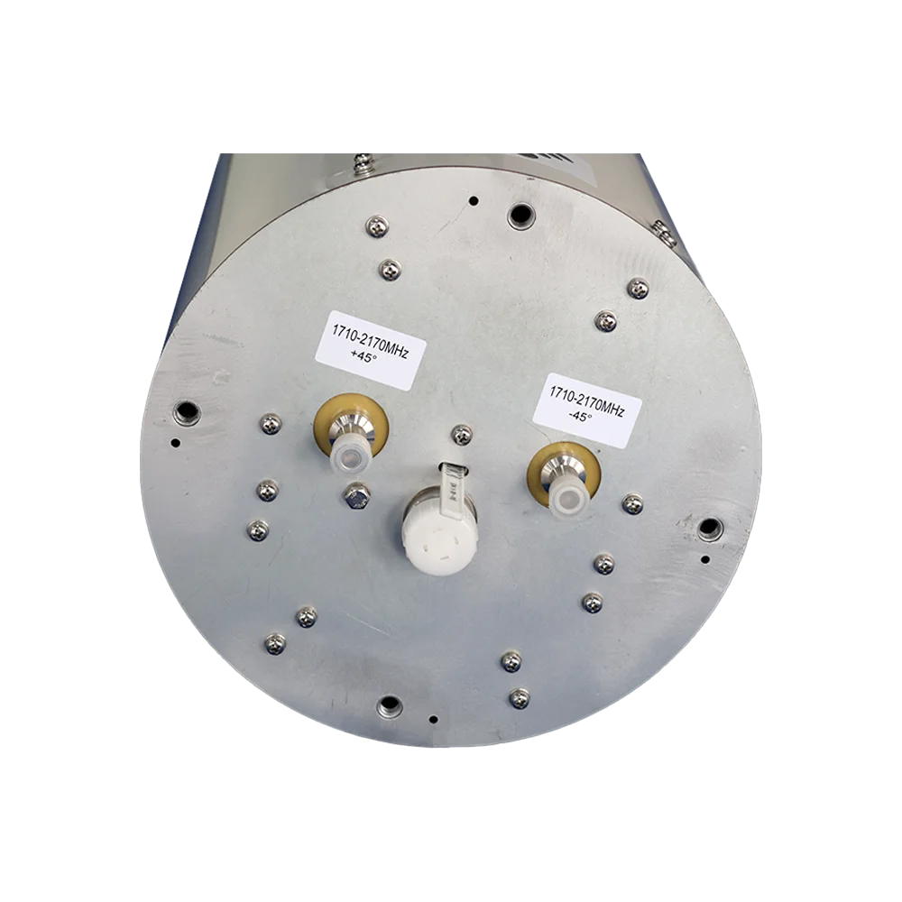 Industrial Grade 0-10° Electrical Downtilt 6x7/16 Connectors Dual-Band Base Station Pipe Antenna factory
