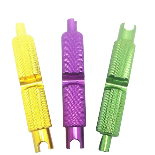Multi-function bicycle tubeless valve core removal tools