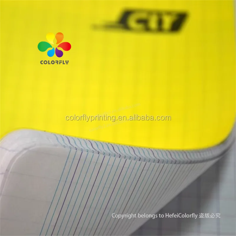Exercise Book 96 Pages 17 X 22 cm Large Squares Polypropylene Cover Plastic Assorted Color