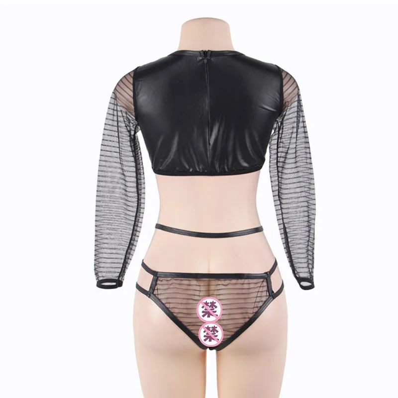 Bulk Fat Woman Erotic Romantic Mesh Black See Though Custom Latex Bra Set