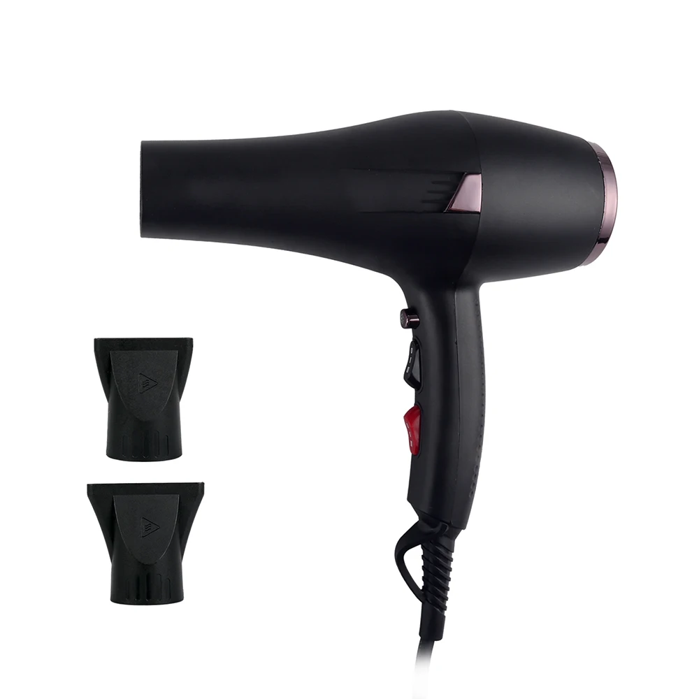 Amazon.com: Secador de pelo iónico, Confu, 1600 W, secador de pelo iónico  negativo, secado rápido, secado ligero, 3 ajustes de calor y velocidad  infinita, con difusor y boquilla concentradora para el hogar,