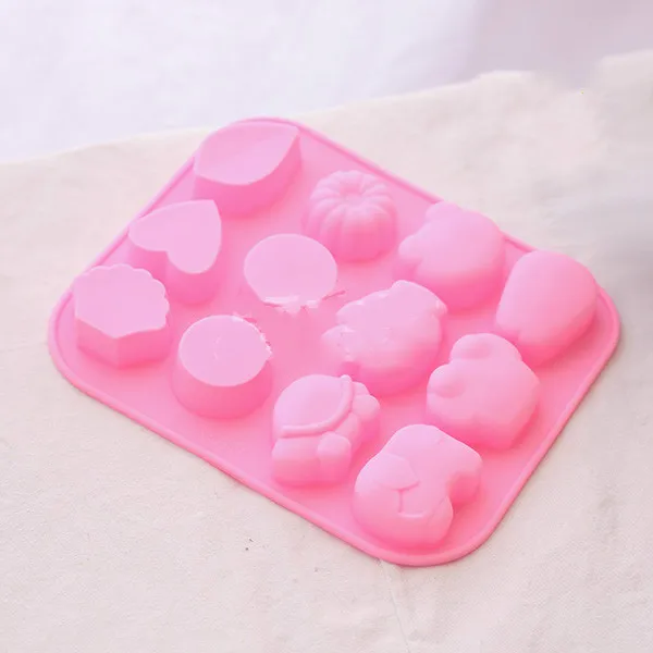 Food Grade Twelve Animals Handmade Soap Silicone Mold DIY Chocolate Cake  Mold Soap Molds for Soap Making Baby Soap Mold - Price history & Review