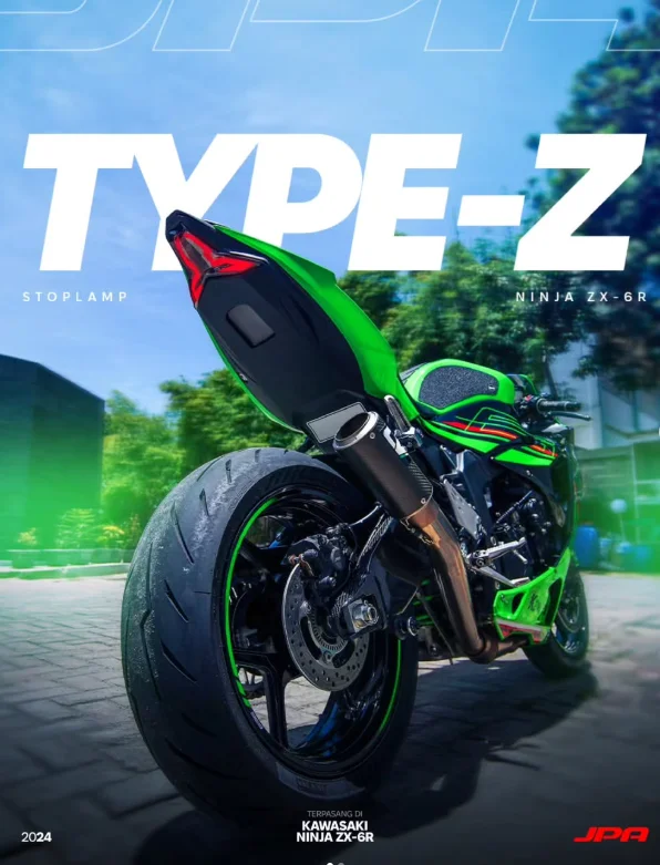 オートバイのリアテールライト カワサキニンジャ 400 Z400 Z1000 ZX10R