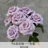 9 head diamond rose gray purple