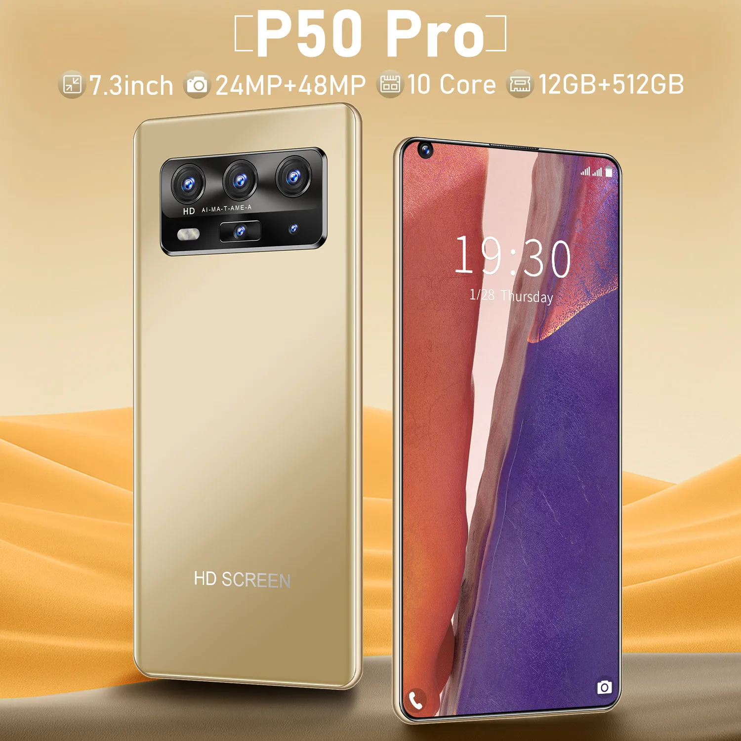 
Лидер продаж 2021, Смартфон высокого качества P50 PRO, мобильный телефон 4G 5G, оригинальная разблокировка, 12 Гб + 512 ГБ, телефон Android 