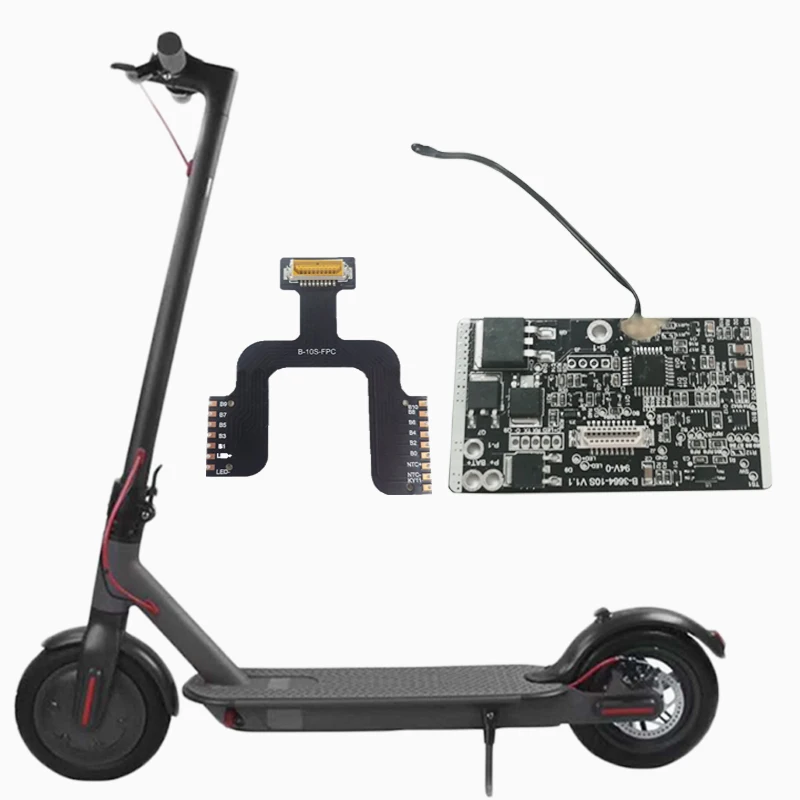 Reemplazo de placa de circuito Ridefixing BMS Fácil instalación Reparación Piezas duraderas Protección de batería Accesorios para scooter Xiaomi M365 1S