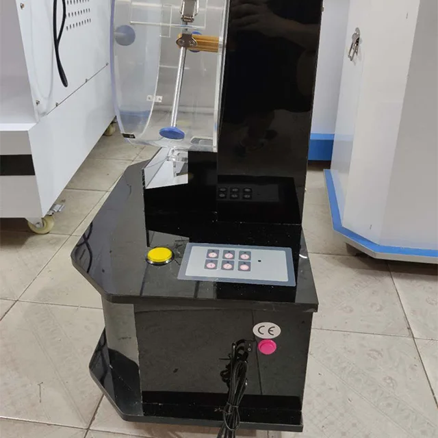 Pure Black BINGGO Lotto Game Machine Lucky Draw Ball Automatic Bing Game Go Lottery Machine