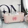 Storage box [pink + bow]