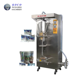 KOYO   automatic small vertical liquid sachet pouch bag filling and packing machine