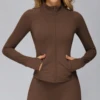 Chaqueta - Marrón chocolate