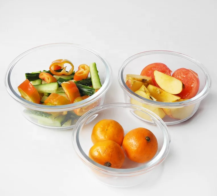 Glass Food Storage Container With Locking Lid. Ideal for Storing Food, Vegetables or Fruits. Baking Casserole, Lasagna, Baking,