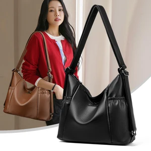 New Design Soft Handbags Women Shoulder Bags Hand Bags Luxury Famous Brands Ladies Purses and Handbags for Women