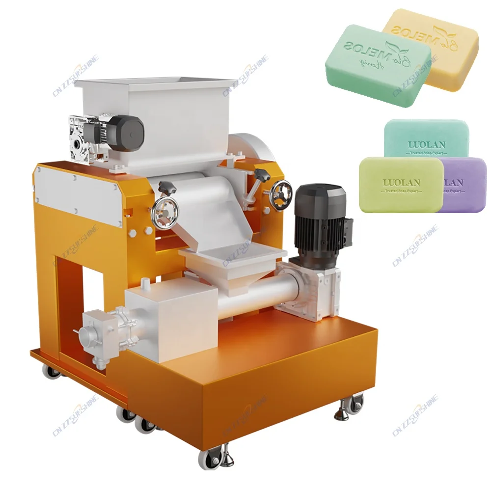 Small Scale Semi Automatic Soap Set
