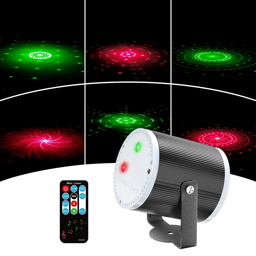 Sound Control Mini Beam DJ Laser Light Motif Lights Stage Lights Laser