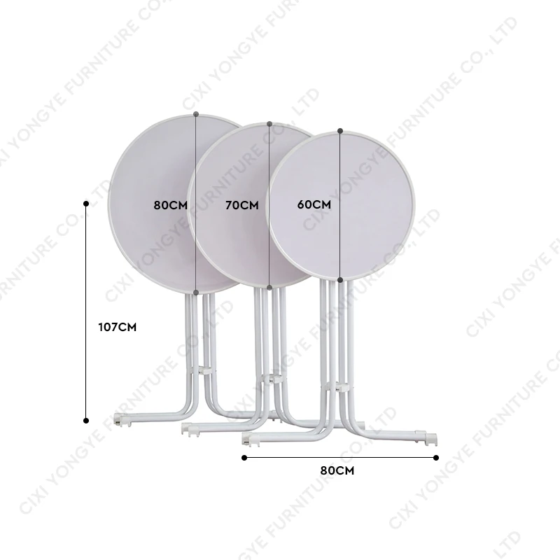 Garden Wedding Foldable Bar Table Outdoor High Bar Cocktail Table With
