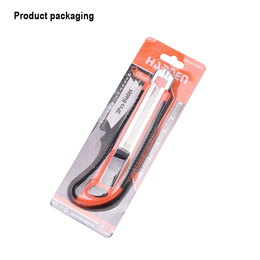 Buy Professional 25mm Heavy Duty Safety Metal Pocket Knife Utility Carpet  Knife Cutter from Shanghai Harden Tools Co., Ltd., China