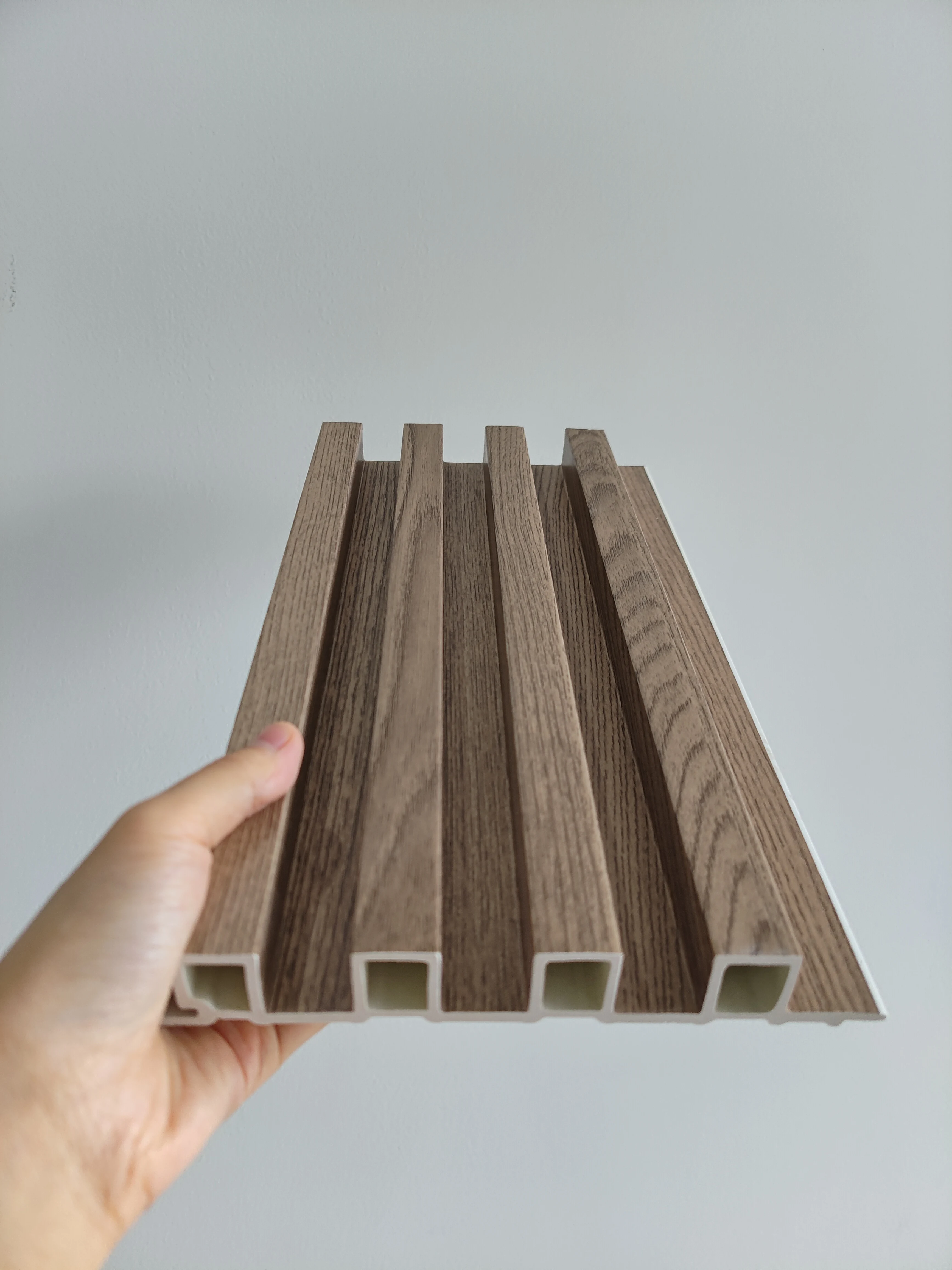Eco Friendly Cheap Price Wpc Fluted Wood Interior Decoration Great Wall Panels Decorative Wood Alternative Wpc Wall Panel