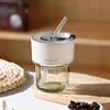 Transaprent bottle +White sleeve