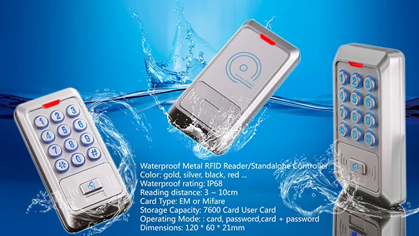 EM Card RFID Reader Door NFC Tag Access Control Door Lock 125Khz 13 ...