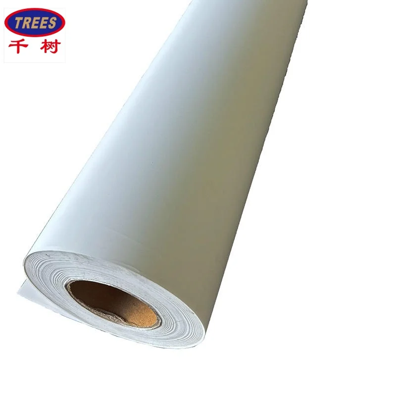 198ML   Matte PP Back Adhesive Sticker UV Resistant Flame Retardant UL94 HB for Indoor Signage