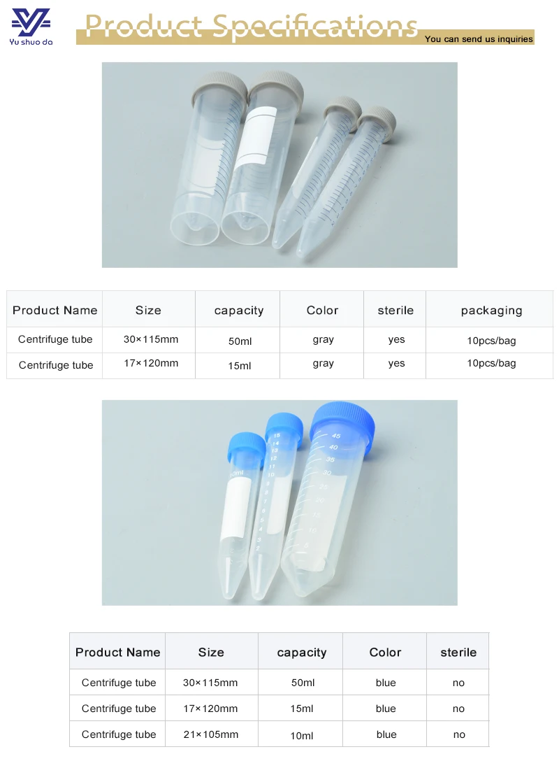 high quality General Centrifuge Tubes
