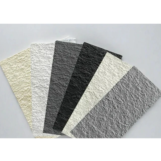 Waterproof flexible stone MCM outdoor flexible stone MCM flexible soft stone rammed earth board