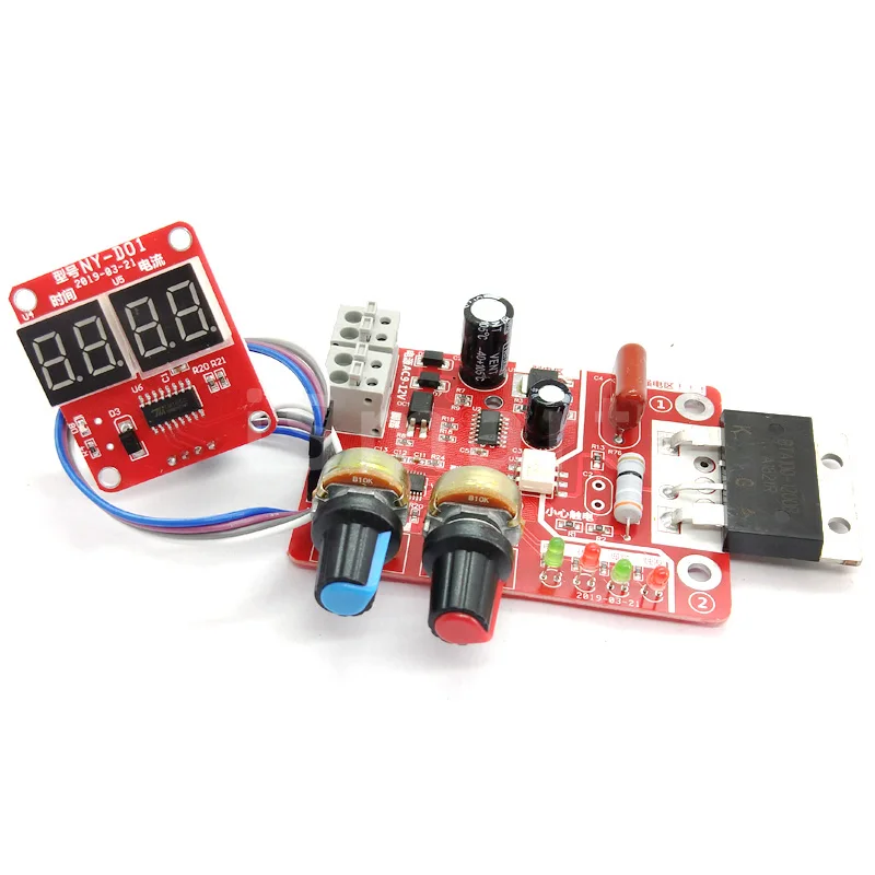 Spot Welder Machine Time Control Board Current Digital Display Controller  40A