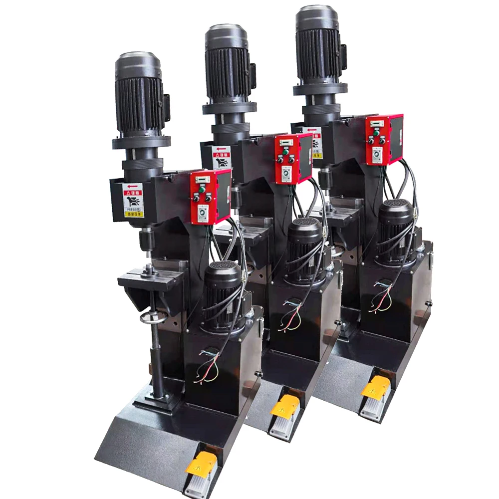 Simple Operation Large Diameter Rivets Energy Saving High Efficiency Spot Spin Automatic Riveting Machine